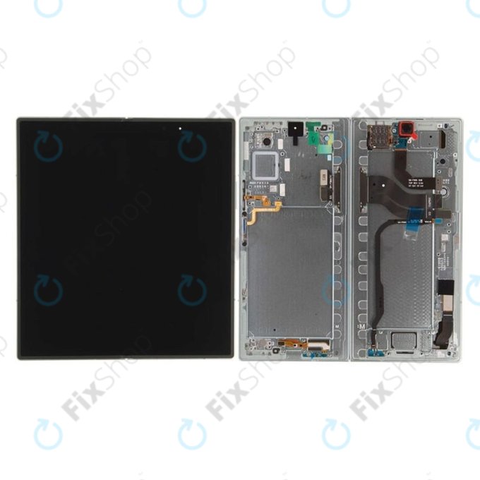 Дисплей за Samsung Z Fold 7 F966B, Mint, Тъчскрийн с рамка, GH82-37548D Genuine Service Pack