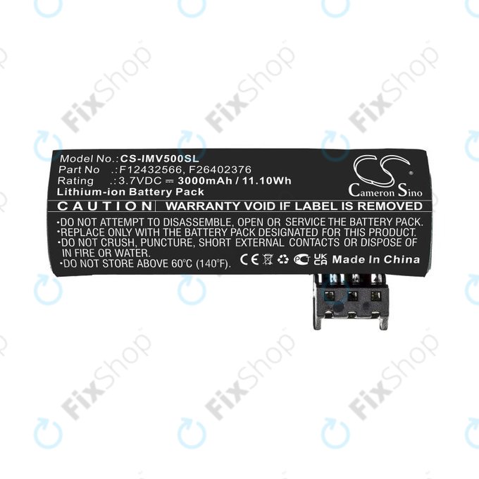 Батерия за Ingenico Move 5000, 3000mAh, Li-Ion, 3.7V, F26402376, HQ