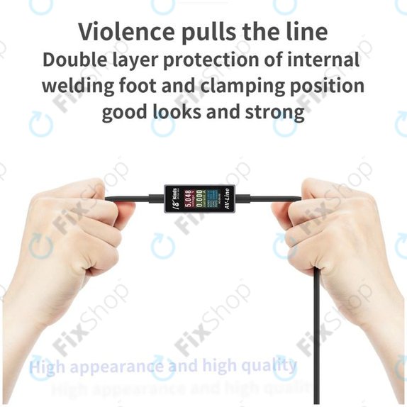 Интелигентен кабел за зареждане с детекция (USB-C – USB-C), AV-Line