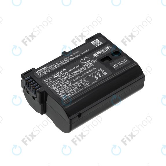 Батерия за Nikon D7000, D500, D600, D7200, D7500, Z5, Z6, EN-EL15, Li-ion, 7V, 2000mAh, HQ