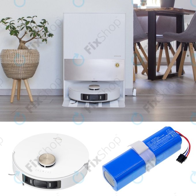 Батерия за Xiaomi Dreame Bot L10s Ultra Gen2, 5200mAh, Li-Ion, 14.4V, P2150-4S2P-KLYEV, R2228-4S2P-MMBK, HQ