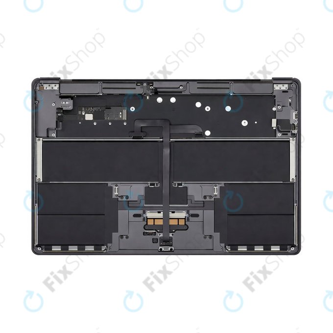 Горен корпус с клавиатура за MacBook Air 15", A3114 (2023), с US клавиатура и батерия, Space Gray, 661-34895, Genuine Apple