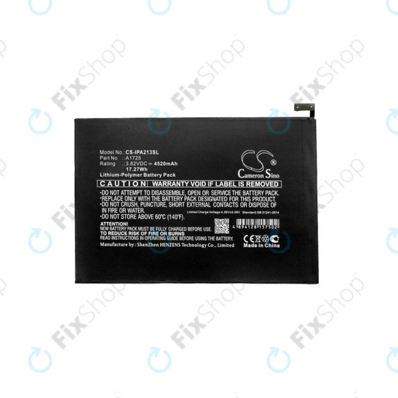 Батерия за Apple iPad Mini 5, A1725, 4520mAh, HQ