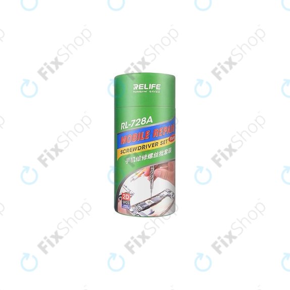 Комплект отвертки за телефони, Relife RL-728A 2D