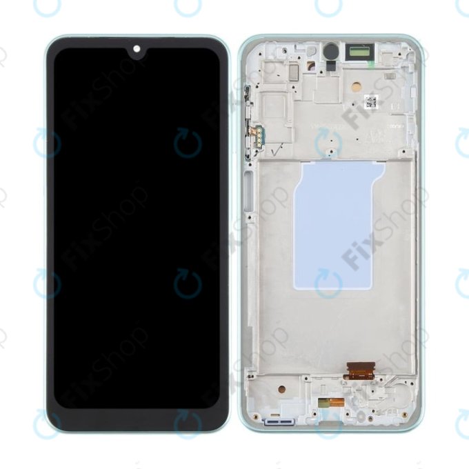 Дисплей OLED за Samsung A26 A266E, Mint, Тъчскрийн с рамка