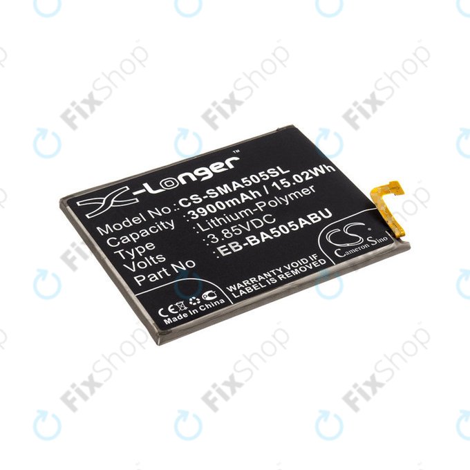 Батерия за Samsung A20 A205F, 3900mAh, Li-Pol, 3.85 V, EB-BA505ABN, HQ