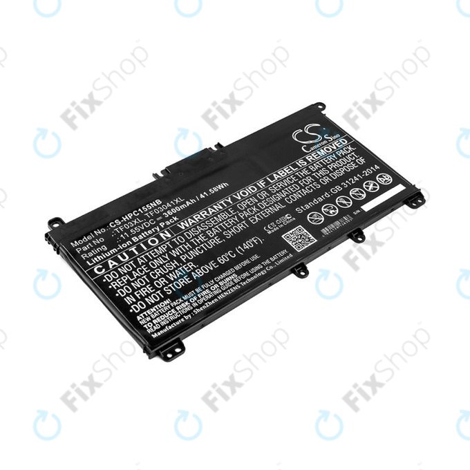 Батерия за HP Pavilion 14, 15, X360, 3600mAh, Li-Ion, 11.55V, TF03XL, HQ
