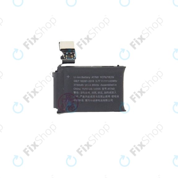Батерия за Apple Watch 2 38mm, 273mAh, A1760, Refurbished