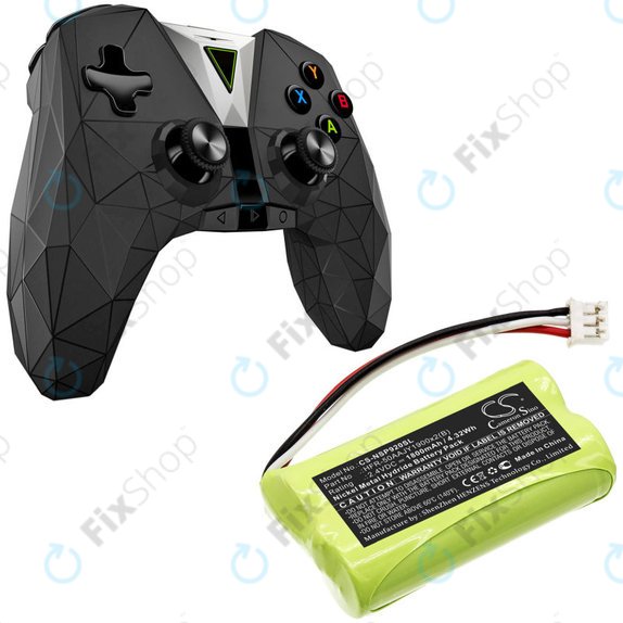 Батерия за Nvidia P2920, Nvidia Shield Game Controller, 1800mAh, Ni-MH, 2.4V, HFR-50AAJY1900x2(B), HQ