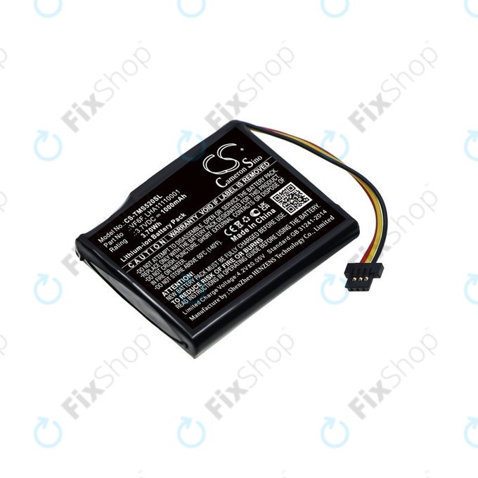 Батерия за TomTom Start 52, 1000mAh, Li-Ion, 3.7V, VF6F, HQ