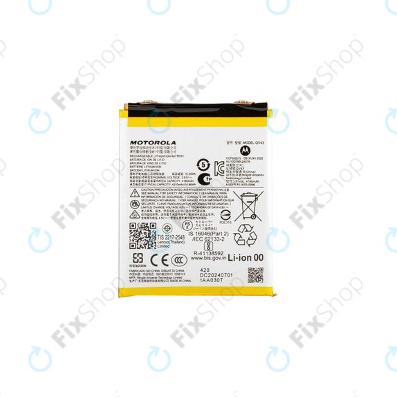 Батерия за Motorola Edge 50 Neo, ThinkPhone 2025, 4300mAh, QV43, SB18E23273, Genuine Service Pack