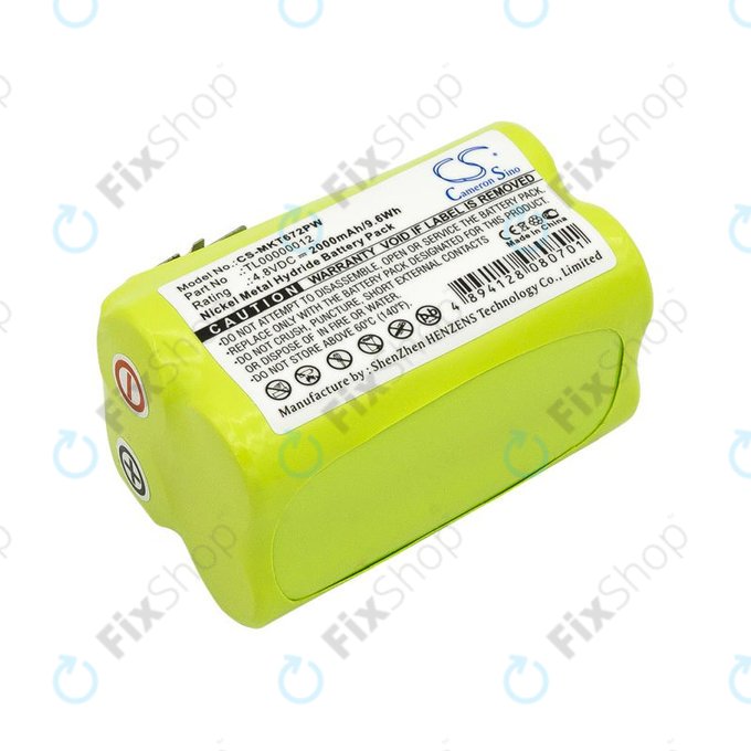 Батерия за Makita 6722D, 6723DW, 2000mAh, Ni-MH, 4.8V, TL00000012, HQ