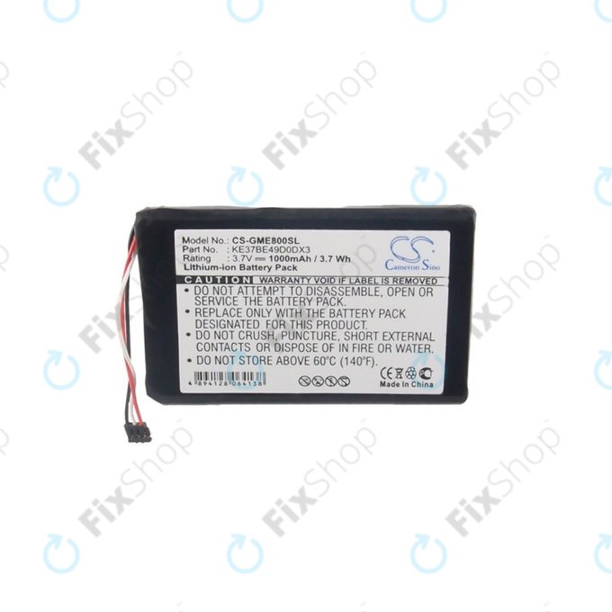 Батерия за Garmin Edge 800, 810, 1000mAh, KE37BE49D0DX3, HQ
