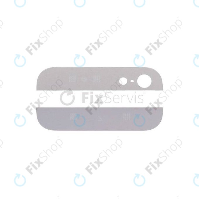 Задно стъкло за iPhone 5, бял, White