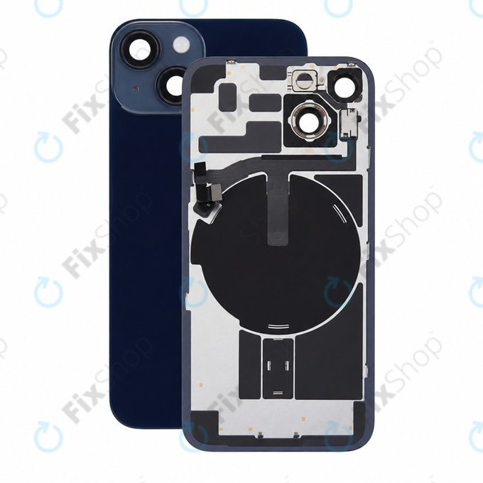 Стъкло на задния капак за iPhone 14, Midnight, Pulled A