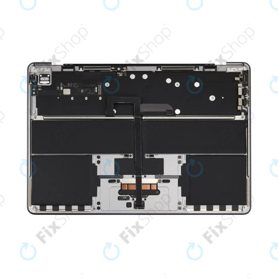 Горен корпус с клавиатура за MacBook Air 13", A3113 (2024), с US клавиатура и батерия, Space Gray, 661-40227, Genuine Apple