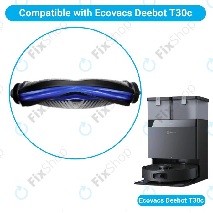 Странична четка, 2 бр. за Ecovacs Deebot T30c, T30C Omni