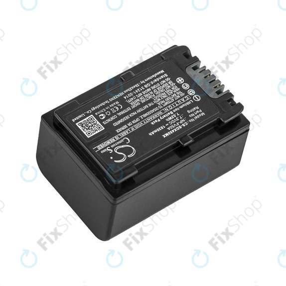 Батерия за Sony FDR-AX33, 40, 45, 53, 60, 700, P33, HDR-CX450, 625, 1030mAh, Li-Ion, 7.3V, NP-FV50A, HQ