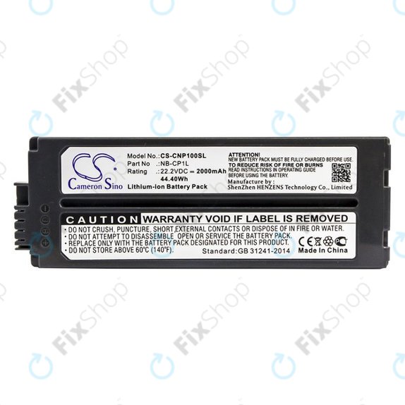 Батерия за Canon Selphy CP, 2000mAh, Li-Ion, 22.2V, NB-CP1L, HQ