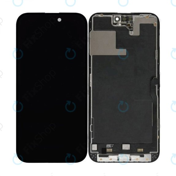 Дисплей Hard OLED за iPhone 14 Pro, Тъчскрийн с рамка, FixPremium