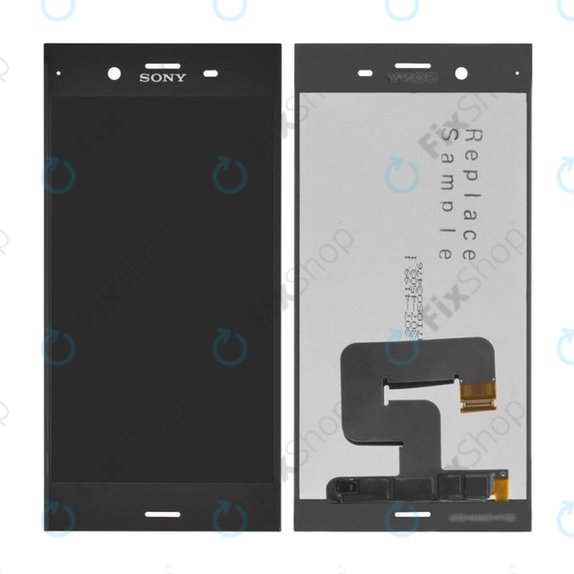 дисплей за Sony Xperia XZ1 G8341, Тъчскрийн без рамка, черен, Black, TFT