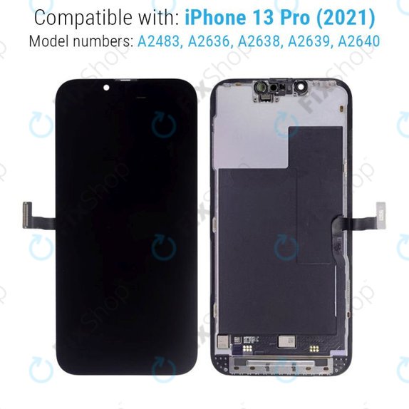 Дисплей за iPhone 13 Pro, Тъчскрийн с рамка, Refurbished
