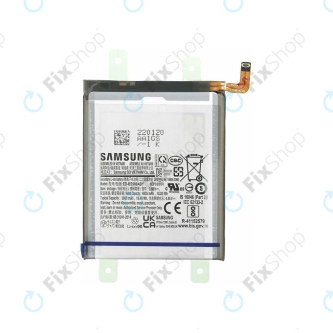 Батерия за Samsung S22 Ultra S908B, EB-BS908ABY, 5000mAh, GH82-27484A, Genuine Service Pack