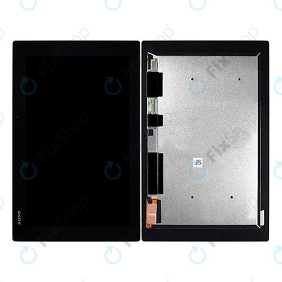 LCD дисплей за Sony Xperia Z2 Tablet, Тъчскрийн без рамка, черен, Black, TFT
