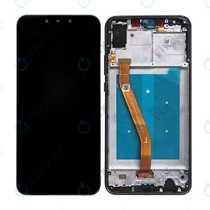 дисплей за Huawei Nova 3, Тъчскрийн и рамка, черен, Black, TFT