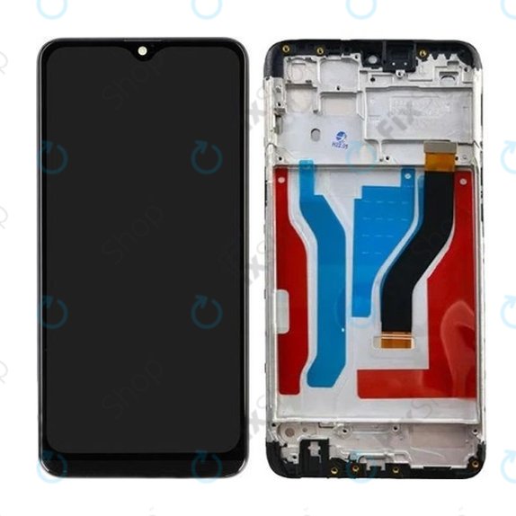 дисплей за Samsung A10s A107F, Тъчскрийн и рамка, TFT