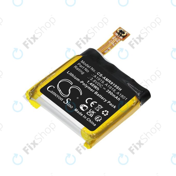 Батерия за Amazfit T-Rex, 390mAh, Li-Pol, 3.8V, A1919, HQ