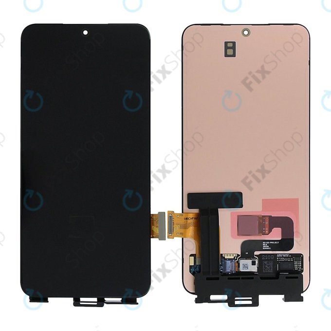 дисплей OLED за Samsung S22 S901B, Тъчскрийн без рамка, Pink Gold, GH82-27520D, GH82-27521D, Genuine Service Pack