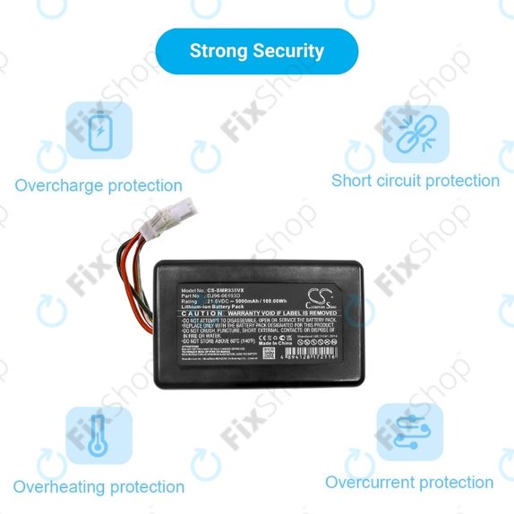 Батерия за Samsung PowerBot R9350, R9250, DJ96-00193D, Li-Ion 21.6V 5000mAh, HQ