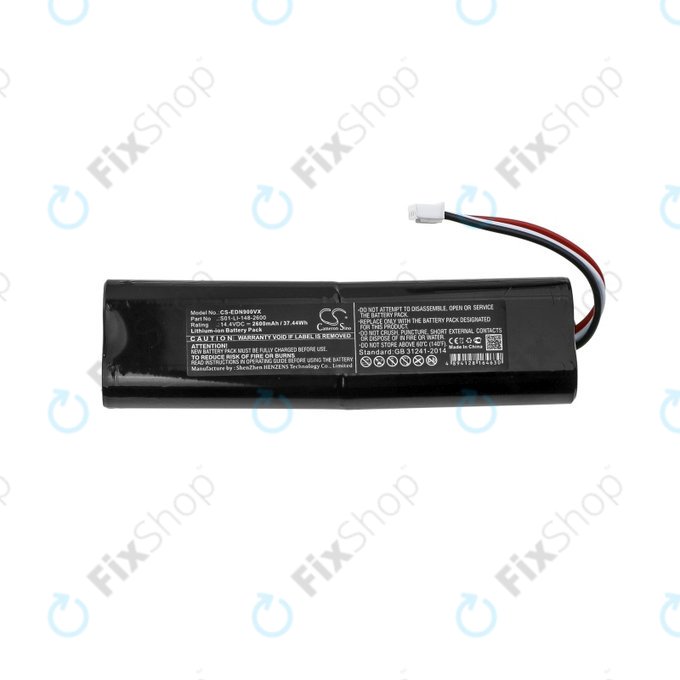 Батерия за Ecovacs Deebot Ozmo 900-series, N-series, T-series, Yeedi Vac 2 Pro, S01-LI-148-2600, Li-Ion 14.4V 2600mAh, HQ