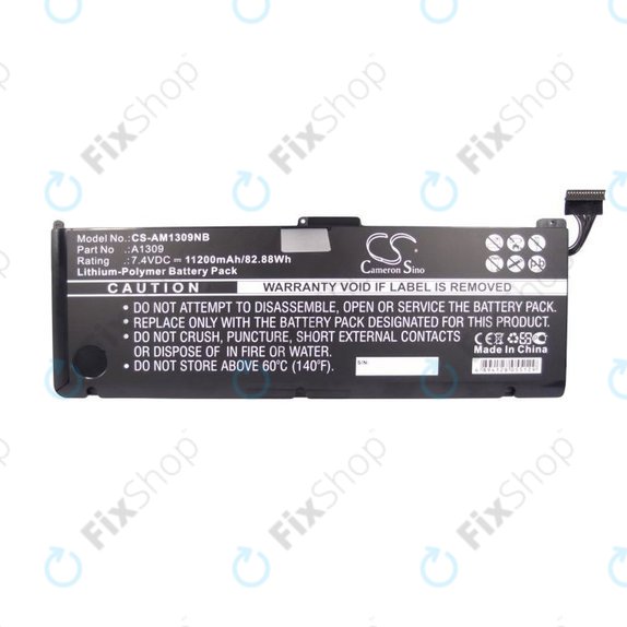 батерия за MacBook Pro 17" A1297 (началото на 2009 – средата на 2010), A1309, 11200mAh, HQ