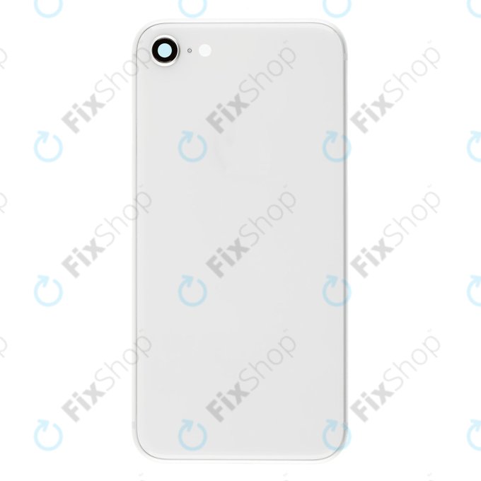 Заден калъф за iPhone 8, Сребро, Silver