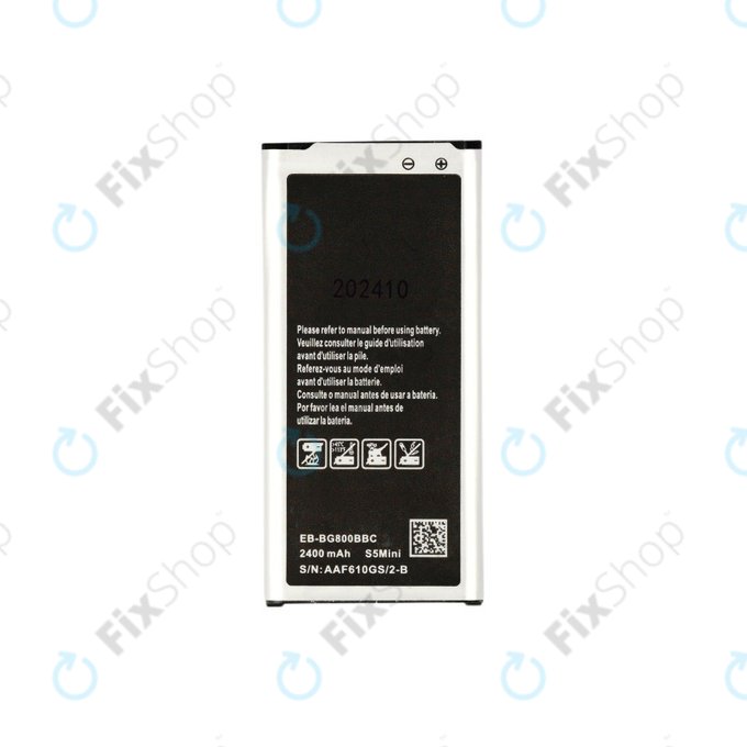 Батерия за Samsung S5 Mini G800F, 2400mAh, EB-BG800BBC