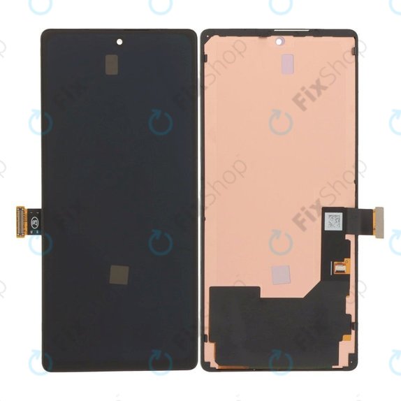 Дисплей OLED за Google Pixel 6, Black, Тъчскрийн с рамка
