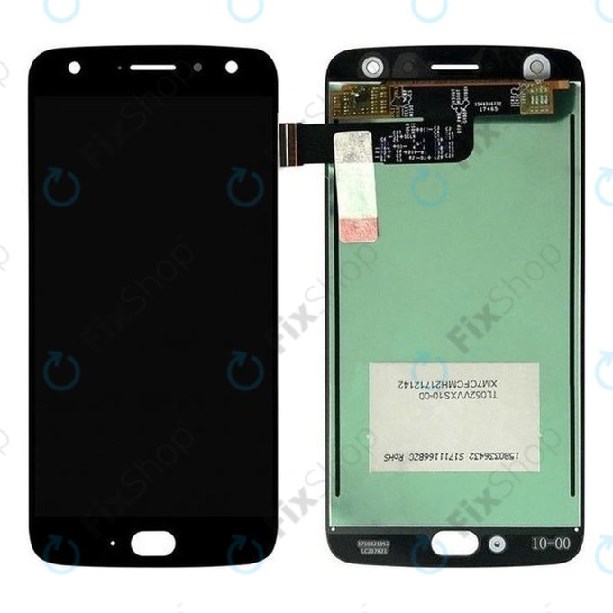 дисплей за Motorola Moto X4 XT1900, Тъчскрийн без рамка, черен, Black, TFT