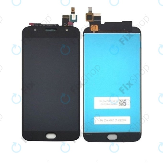 дисплей за Motorola Moto G5S Plus XT1805, Тъчскрийн без рамка, черен, Black, TFT