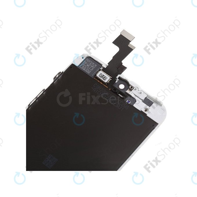 Дисплей за iPhone 5S, SE, White, Тъчскрийн с рамка