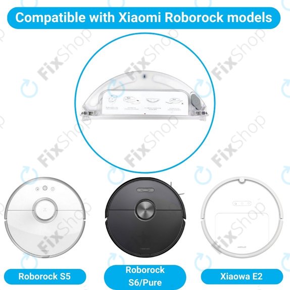 Резервоар за вода за Xiaomi Roborock S5 (Mijia 1S), S6, S6 Pure, Xiaowa E2