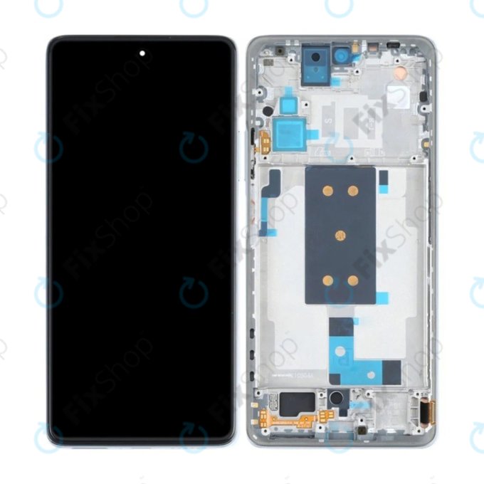 дисплей за Xiaomi 11T 11T Pro, Тъчскрийн и рамка, Meteorite Gray, TFT