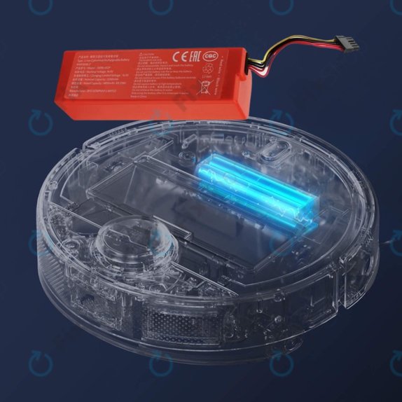 Батерия за Xiaomi Mi Robot Vacuum Mop 2 (Mijia 2C), 2 Pro, P1904-4S2P-MM, Li-Ion, 14.4V 6500mAh