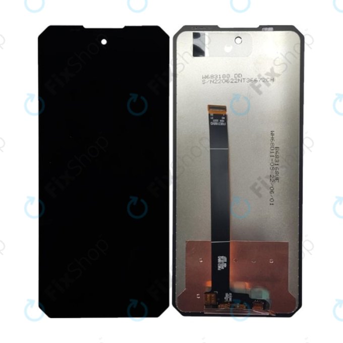 дисплей за Oukitel WP19, Тъчскрийн без рамка, TFT
