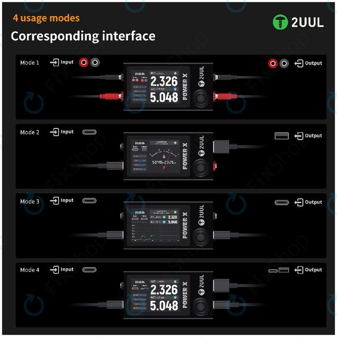 USB тестер за напрежение и ток 2UUL PW11