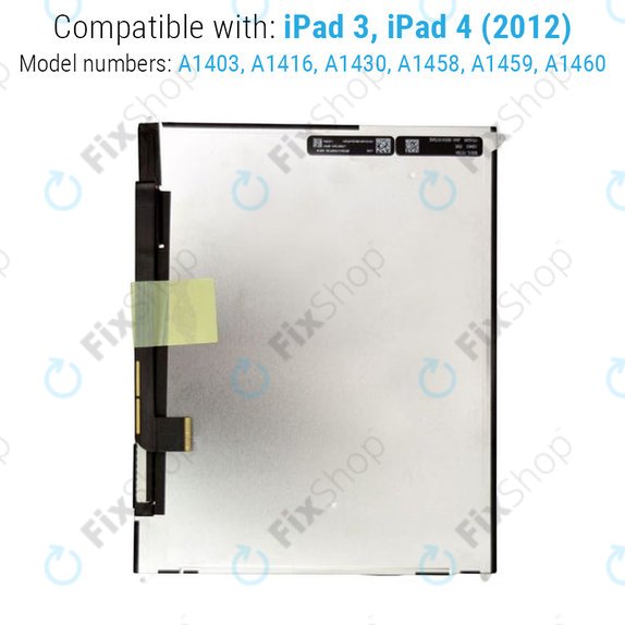 LCD дисплей за Apple iPad 3, iPad 4, Refurbished
