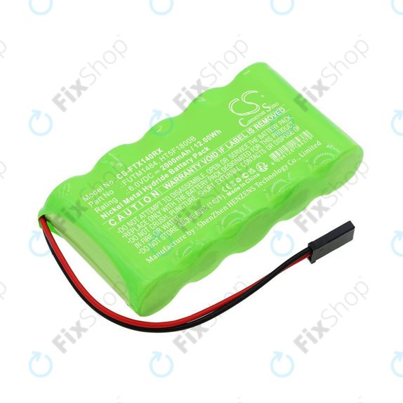 Батерия за Futaba 14SG, 4PKS, 2000mAh, Ni-MH, 6V, FUTM1484, HQ