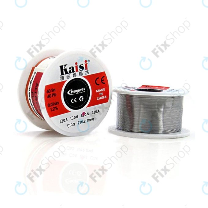 Поялъчна тел за прецизно запояване Sn/Pb – 0.3mm (50g), Kaisi