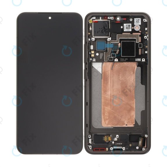 Дисплей OLED за Xiaomi 15 5G, Black, Тъчскрийн с рамка